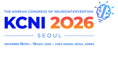 ETHE KOREAN CONGRESS OF NEUROINTERVENTION. KCNI 2026. SEOUL. DECEMBER 18(FRI) - 19(SAT), 2026. COEX MAGOK SEOUL, KOREA.