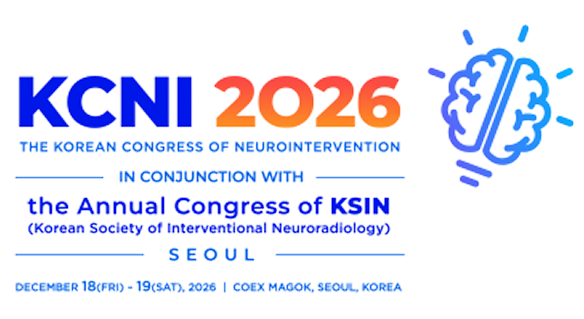 THE KOREAN CONGRESS OF NEUROINTERVENTION. KCNI 2026. SEOUL. DECEMBER 18(FRI) - 19(SAT), 2026. COEX MAGOK SEOUL, KOREA.